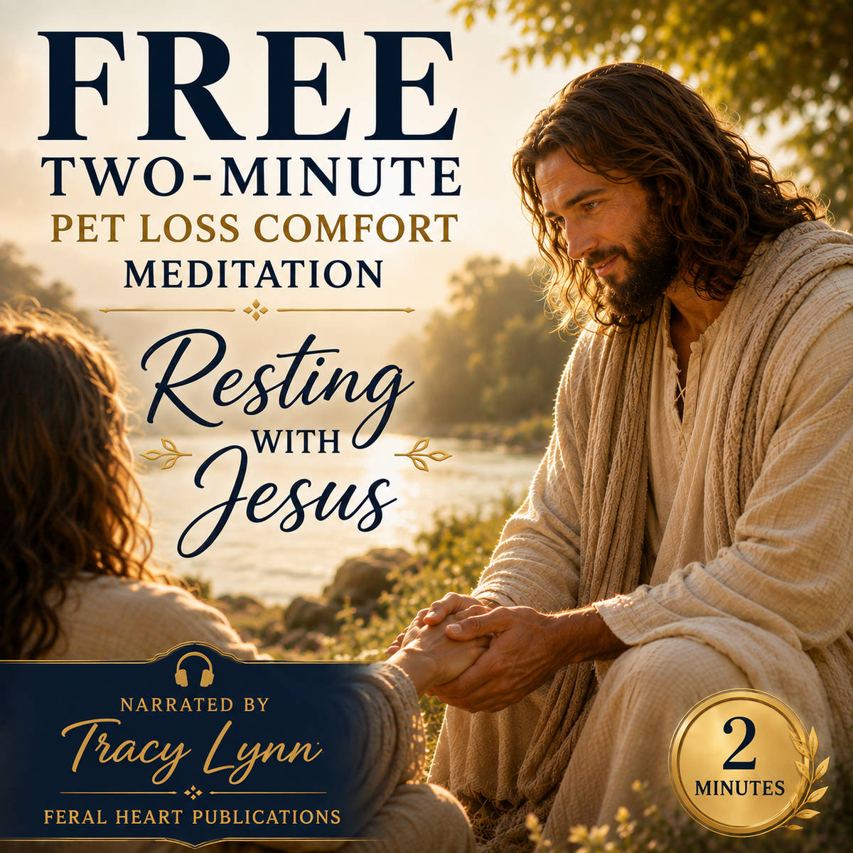 Free Christian pet loss comfort meditation MP3 Resting with Jesus