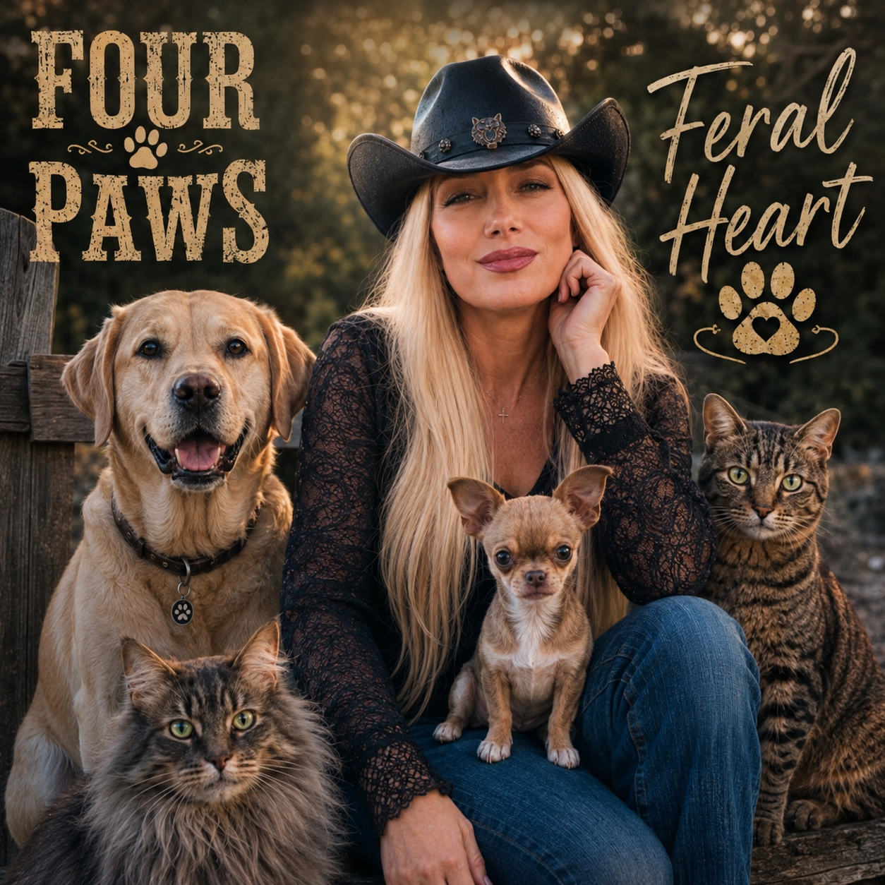 Four Paws heartfelt pet love song MP3 digital download