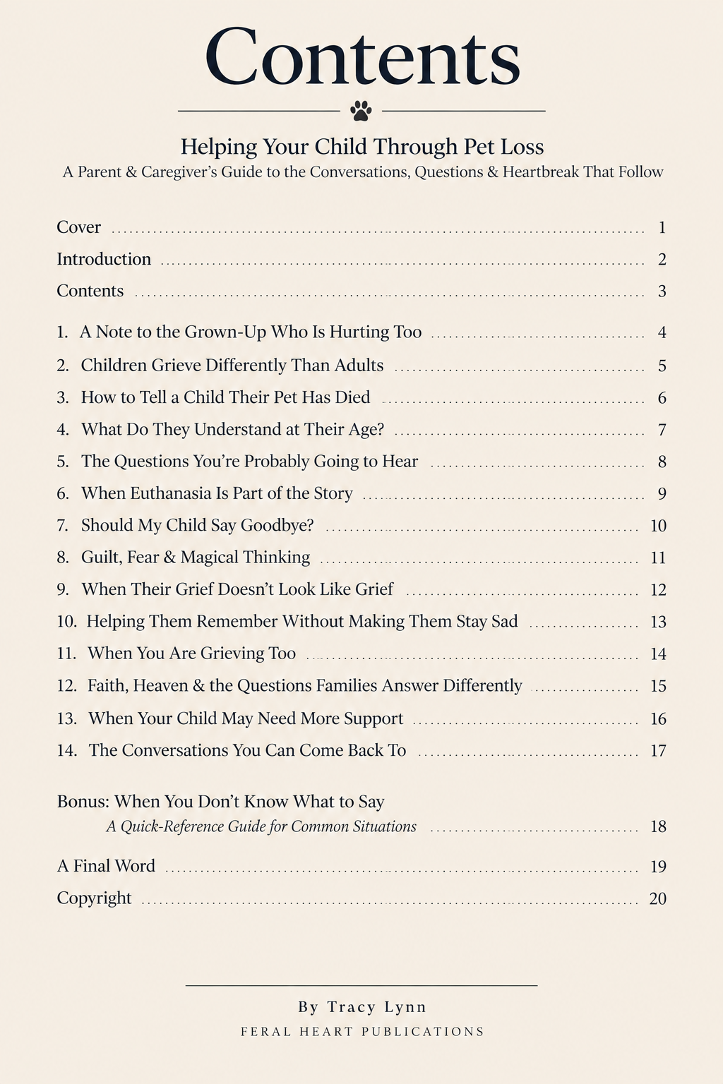Helping Your Child Through Pet Loss — A Parent & Caregiver’s Guide